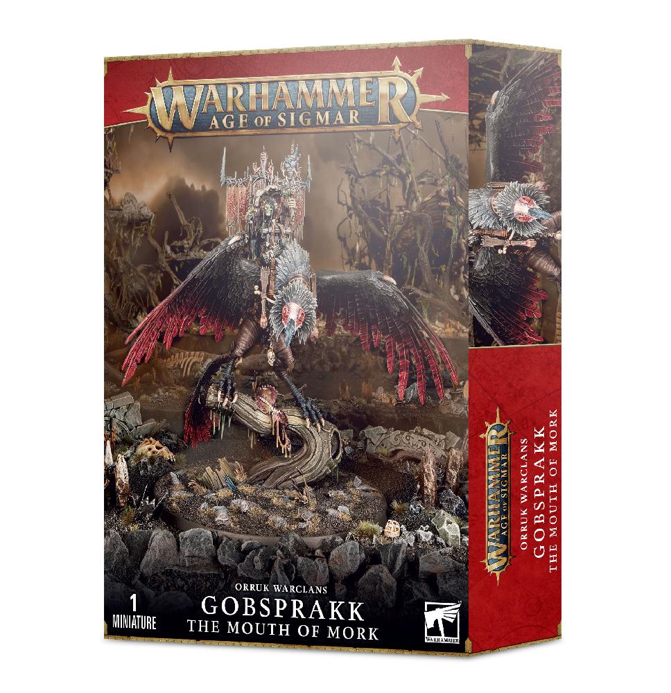 Миниатюры Warhammer 40000: Orruk Warclans: Gobsprakk, The Mouth of Mork