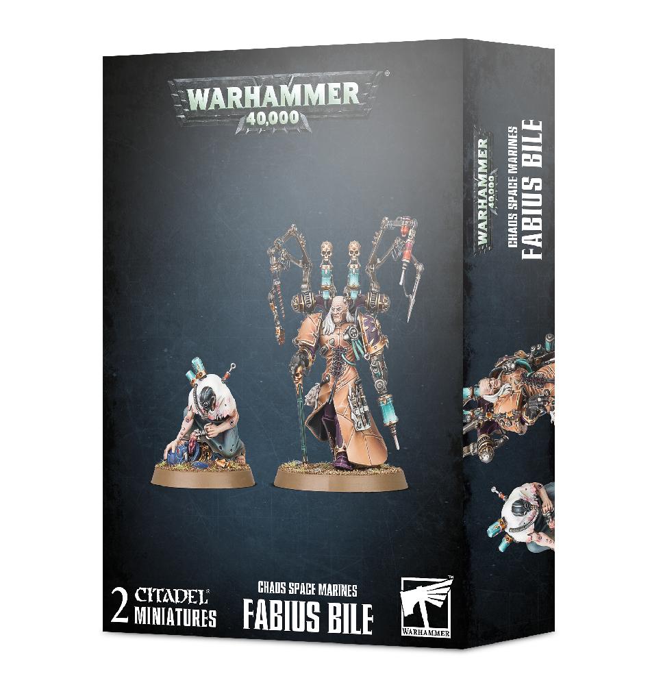 Миниатюры Warhammer 40000: Fabius Bile