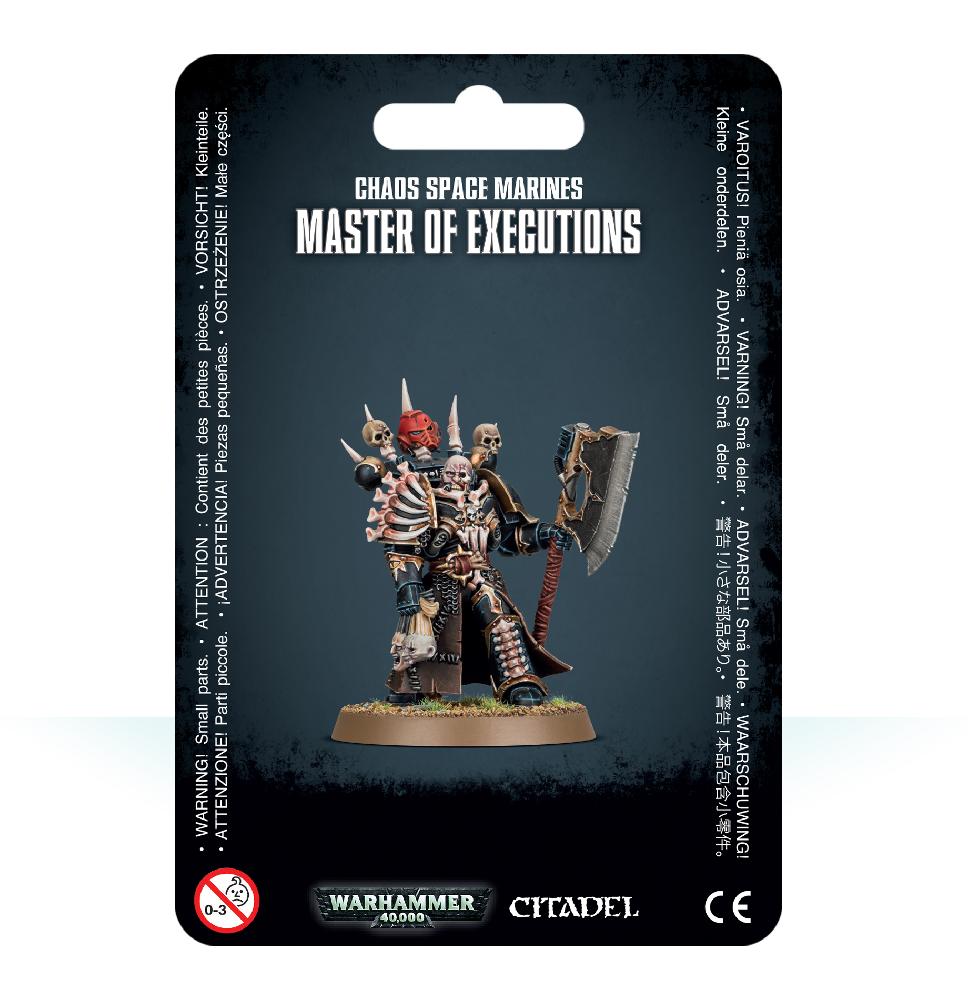 Миниатюры Warhammer 40000: Master of Executions