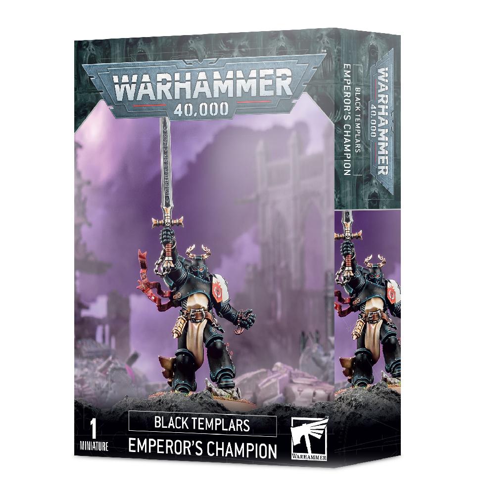 Миниатюры Warhammer 40000: Black Templars: Emperor's Champion