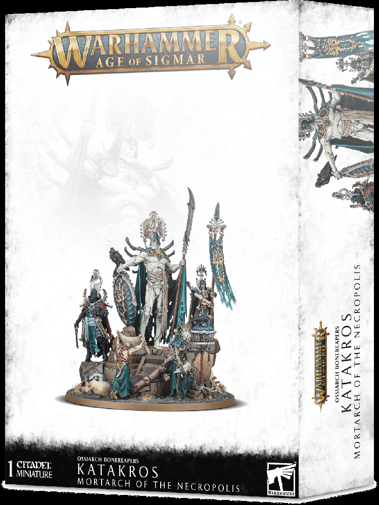 Миниатюры Age of Sigmar: Ossiarch Bonereapers Katakros, Mortarch of the Necropolis