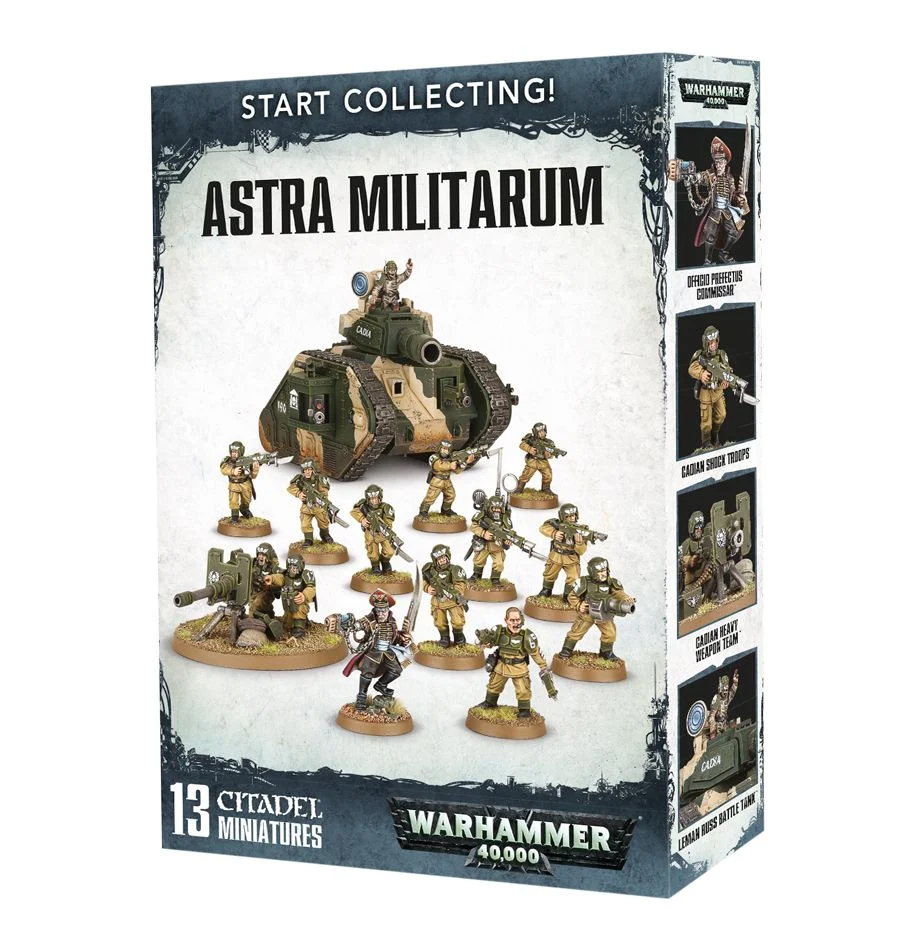 Миниатюры Warhammer 40000: Start Collecting! Astra Militarum