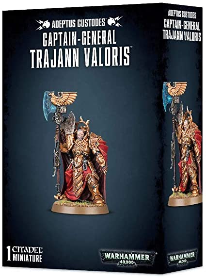 Миниатюры Warhammer 40000: Adeptus Custodes Captain-General Trajann Valoris