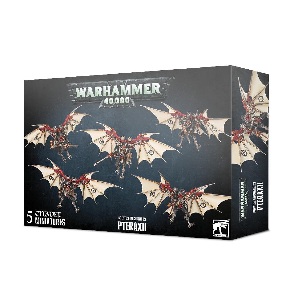 Миниатюры Warhammer 40000: Adeptus Mechanicus Pteraxii Skystalkers / Sterylizors