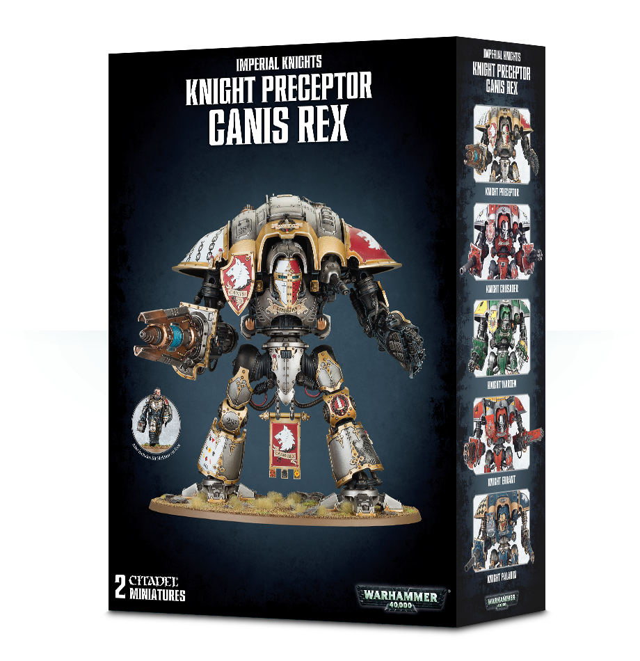 Миниатюры Warhammer 40000: Knight Preceptor Canis Rex
