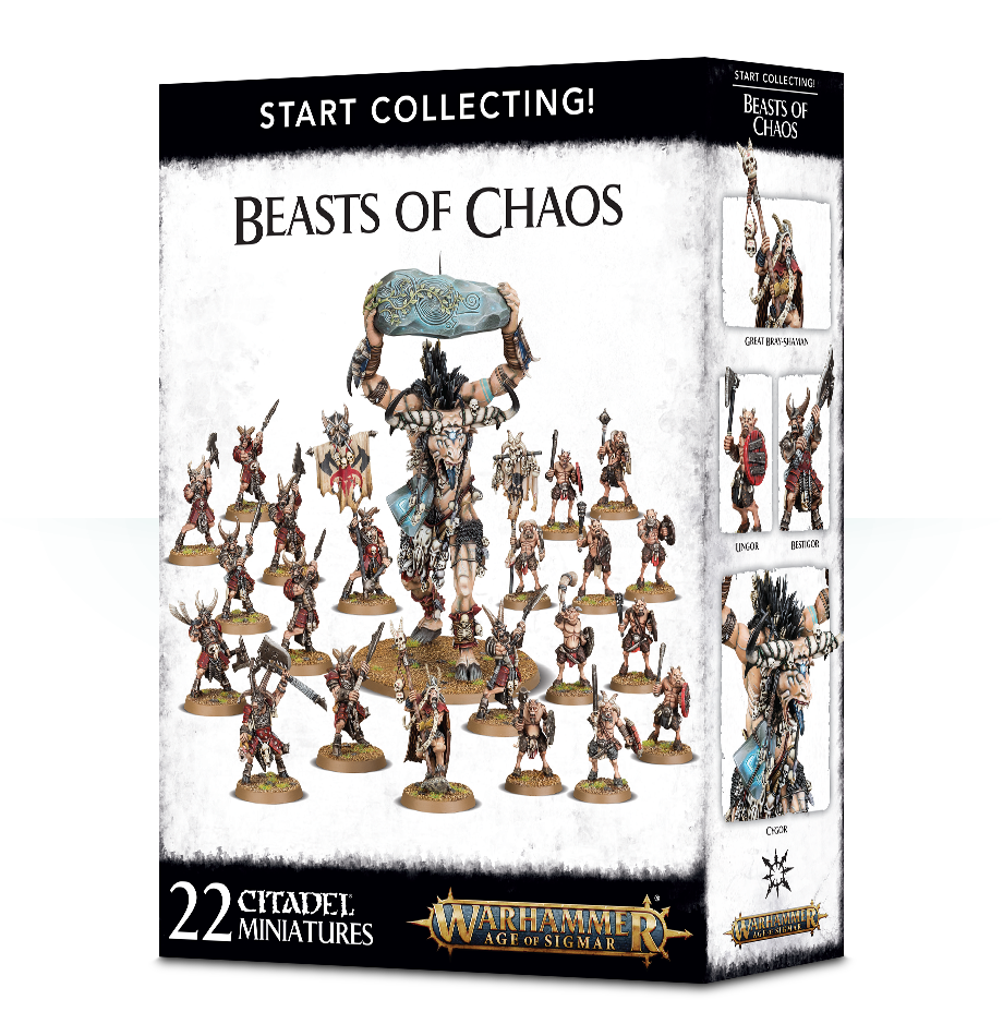 Миниатюры Age of Sigmar: Start Collecting! Beasts of Chaos