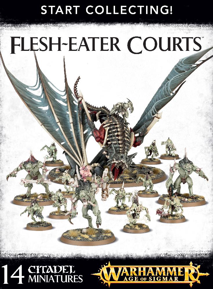 Миниатюры Age of Sigmar: Start Collecting! Flesh-eater Courts