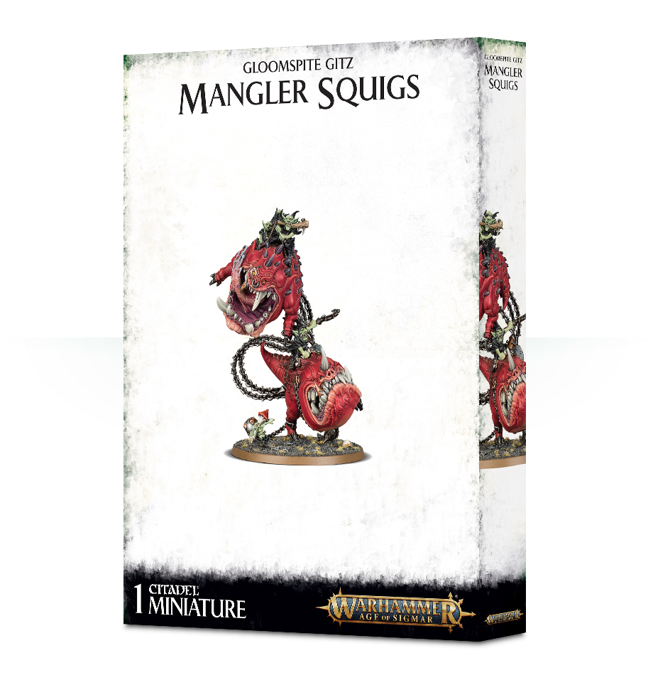 Миниатюры Age of Sigmar: Gloomspite Gitz Mangler Squigs