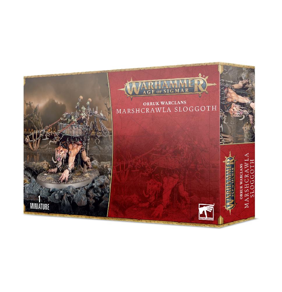 Миниатюры Warhammer: Orruk Warclans: Marshcrawla Sloggoth