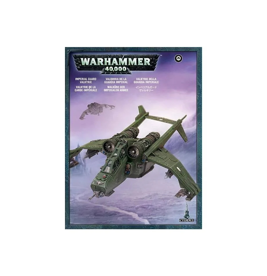 Набор миниатюр для настольной игры Warhammer 40000 - Imperial Guard Valkyrie