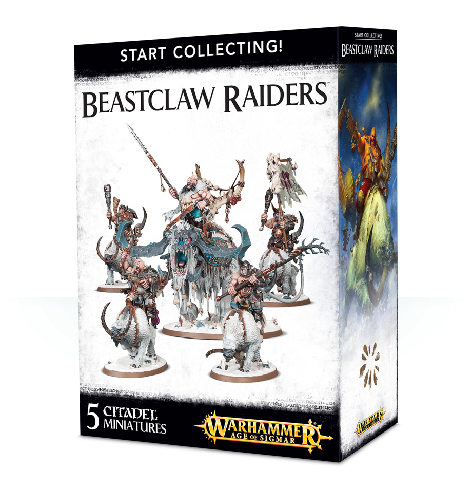Миниатюры Age of Sigmar: Start Collecting! Beastclaw Raiders